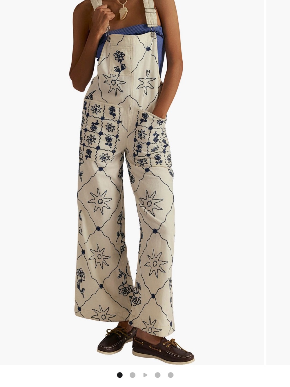 Free People Rising Sun Overall - Picture 3 of 3